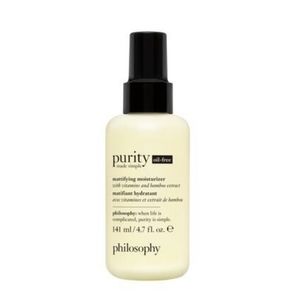 Purity Oil Free Mattifying Moisturizer 4.7 Fl oz NEW